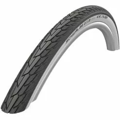 Pneu SCHWALBE ROAD CRUISER CLINCHER 28" K-GUARD ACTIVE Noir/Blanc Rigide 140283401