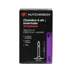 Chambre à Air HUTCHINSON STANDARD 700x37/47 - 29x1,40/1,75 Presta 48 Mm