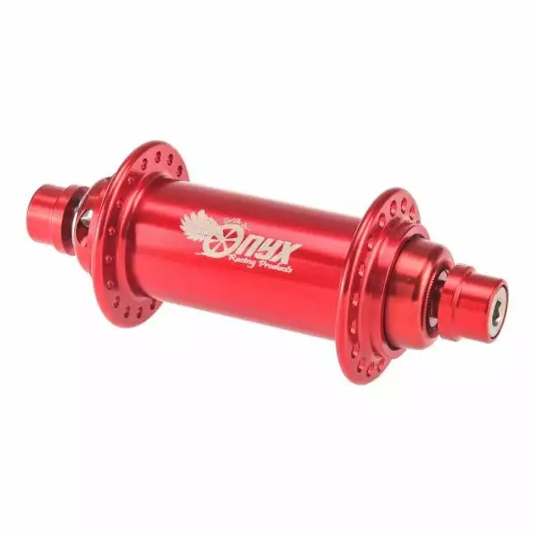 Moyeu Avant ONYX SOLID 36 Trous Axe 10 Mm Rouge 3 Moyeu Avant ONYX SOLID 36 Trous Axe 10 Mm Rouge