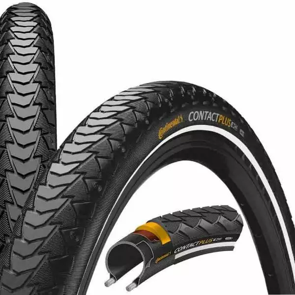 Pneu CONTINENTAL CONTACT PLUS 700x40C Safety Plus Breaker Reflex Rigide 101816 4 Pneu CONTINENTAL CONTACT PLUS 700x40C Safety Plus Breaker Reflex Rigide 101816 – Image 2