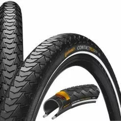 Pneu CONTINENTAL CONTACT PLUS 28x1 1/2 Safety Plus Breaker Reflex Rigide 101008
