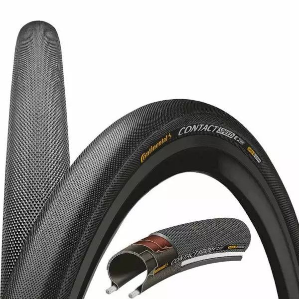 Pneu CONTINENTAL CONTACT SPEED 700x32C Safety Breaker Rigide 101406 3 Pneu CONTINENTAL CONTACT SPEED 700x32C Safety Breaker Rigide 101406