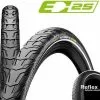 Pneu CONTINENTAL RIDE CITY 700x47C Extra Puncture Belt Reflex Rigide 101556