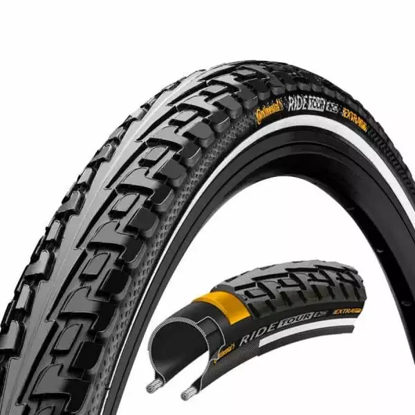 Pneu CONTINENTAL RIDE TOUR 700x42C Extra Puncture Belt Reflex Rigide 101167 3 Pneu CONTINENTAL RIDE TOUR 700x42C Extra Puncture Belt Reflex Rigide 101167