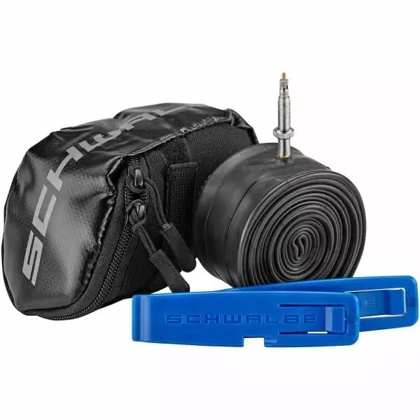 Sacoche De Selle SCHWALBE Avec Démonte Pneus Et CAA 28'' 3 Sacoche De Selle SCHWALBE Avec Démonte Pneus Et CAA 28''