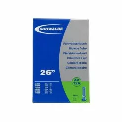 Chambre à Air SCHWALBE STANDARD AV 12A 26x1,00/1,50 Schrader 40 Mm