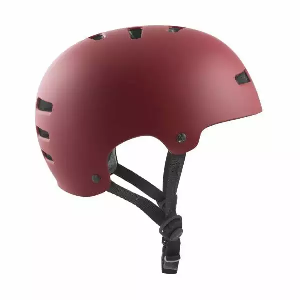 Casque TSG EVOLUTION SOLID COLOR SATIN OXBLOOD Rouge 7 Casque TSG EVOLUTION SOLID COLOR SATIN OXBLOOD Rouge – Image 5