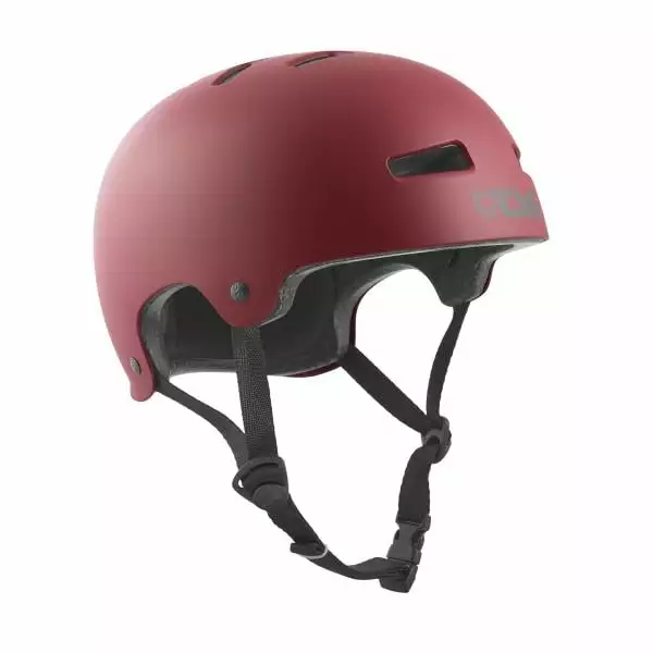 Casque TSG EVOLUTION SOLID COLOR SATIN OXBLOOD Rouge 8 Casque TSG EVOLUTION SOLID COLOR SATIN OXBLOOD Rouge – Image 6