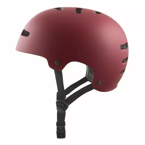 Casque TSG EVOLUTION SOLID COLOR SATIN OXBLOOD Rouge 5 Casque TSG EVOLUTION SOLID COLOR SATIN OXBLOOD Rouge – Image 3