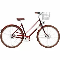 Vélo De Ville CREME EVE 7 TRAPEZ Rouge