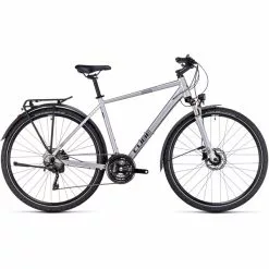 VTC CUBE NATURE EXC ALLROAD DIAMANT Argent 2023 -Vélos Urbains Soldes Boutique Cube Nature EXC Allroad silber schwarz5B600x6005D 6