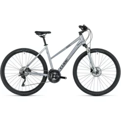 VTC CUBE NATURE EXC TRAPEZ Gris 2023 -Vélos Urbains Soldes Boutique Cube Nature EXC Trapez silber schwarz5B600x6005D 6