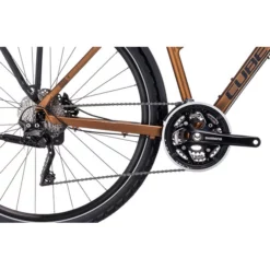 VTC CUBE NATURE PRO ALLROAD TRAPEZ Marron 2023 -Vélos Urbains Soldes Boutique Cube Nature Pro Allroad Trapez gold schwarz5B600x6005D 9