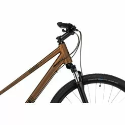 VTC CUBE NATURE PRO TRAPEZ Blanc 2023 -Vélos Urbains Soldes Boutique Cube Nature Pro Trapez gold schwarz5B600x6005D 7