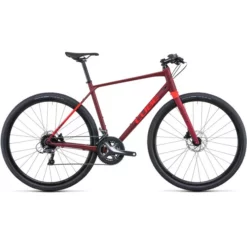 Vélo De Ville CUBE SL ROAD DIAMANT Rouge 2022 -Vélos Urbains Soldes Boutique Cube SL Road rot5B600x6005D 6