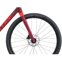 Vélo De Ville CUBE SL ROAD DIAMANT Rouge 2022 -Vélos Urbains Soldes Boutique Cube SL Road rot5B600x6005D 8