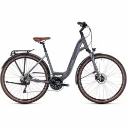 Vélo De Randonnée CUBE TOURING EXC WAVE Gris 2023 -Vélos Urbains Soldes Boutique Cube Touring EXC Easy Entry grau schwarz5B600x6005D 6
