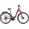 Vélo De Randonnée CUBE TOURING EXC WAVE Rouge 2023 -Vélos Urbains Soldes Boutique Cube Touring EXC Easy Entry rot schwarz5B600x6005D