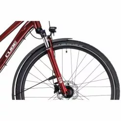 Vélo De Randonnée CUBE TOURING EXC TRAPEZ Rouge 2023 -Vélos Urbains Soldes Boutique Cube Touring EXC Trapez rot schwarz5B600x6005D 2