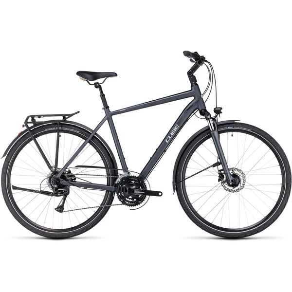 Vélo De Randonnée CUBE TOURING ONE DIAMANT Gris 2023 3 Vélo De Randonnée CUBE TOURING ONE DIAMANT Gris 2023