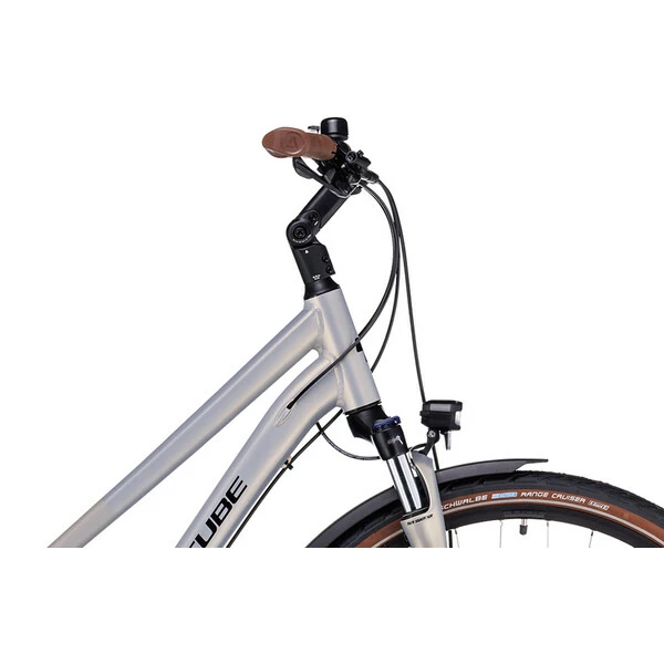 Vélo De Randonnée CUBE TOURING PRO TRAPEZ Argent 2023 10 Vélo De Randonnée CUBE TOURING PRO TRAPEZ Argent 2023 – Image 8