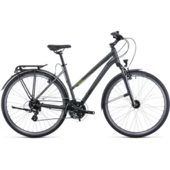Vélo De Ville CUBE TOURING TRAPEZ Gris 2022