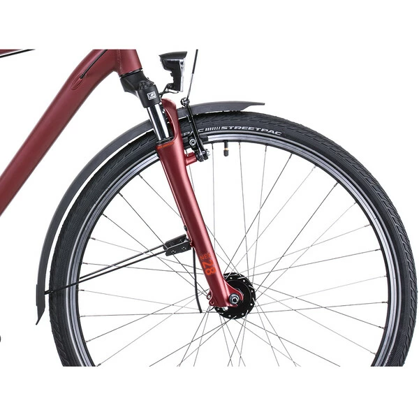 Vélo De Ville CUBE TOURING DIAMANT Rouge 2022 5 Vélo De Ville CUBE TOURING DIAMANT Rouge 2022 – Image 3