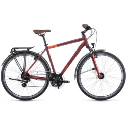Vélo De Ville CUBE TOURING DIAMANT Rouge 2022