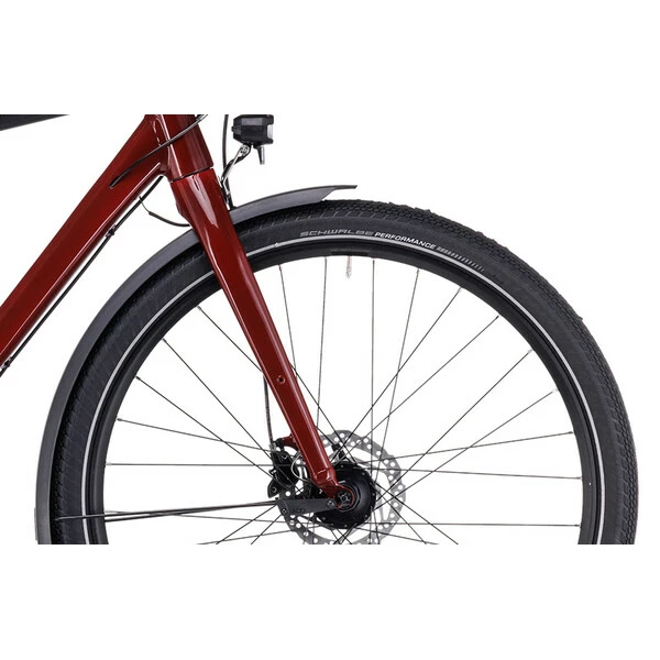 Vélo De Randonnée CUBE TRAVEL DIAMANT Rouge 2023 11 Vélo De Randonnée CUBE TRAVEL DIAMANT Rouge 2023 – Image 9