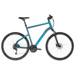 VTC GHOST SQUARE CROSS BASE AL DIAMANT Bleu/Vert 2022 -Vélos Urbains Soldes Boutique Ghost Square Cross Base AL Diamant petrol blau5B600x6005D 8