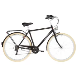 Vélo De Ville ORTLER DETROIT EQ 6V DIAMANT Acier Noir 2022 -Vélos Urbains Soldes Boutique Ortler Detroit EQ 6 fach schwarz5B600x6005D 8
