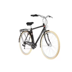 Vélo De Ville ORTLER DETROIT EQ 6V DIAMANT Acier Noir 2022 -Vélos Urbains Soldes Boutique Ortler Detroit EQ 6 fach schwarz5B600x6005D 9