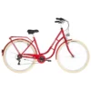Vélo De Ville ORTLER DETROIT EQ 6V WAVE Acier Rouge 2022 -Vélos Urbains Soldes Boutique Ortler Detroit EQ Trapez 6 fach rot5B600x6005D