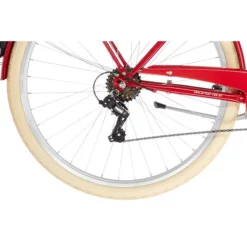 Vélo De Ville ORTLER DETROIT EQ 6V WAVE Acier Rouge 2022 -Vélos Urbains Soldes Boutique Ortler Detroit EQ Trapez 6 fach rot5B600x6005D 14