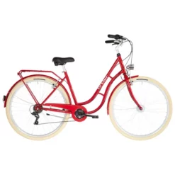 Vélo De Ville ORTLER DETROIT EQ 6V WAVE Acier Rouge 2022