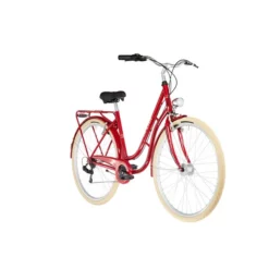 Vélo De Ville ORTLER DETROIT EQ 6V WAVE Acier Rouge 2022 -Vélos Urbains Soldes Boutique Ortler Detroit EQ Trapez 6 fach rot5B600x6005D 9