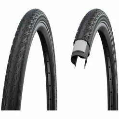 Pneu SCHWALBE DELTA CRUISER PLUS ACTIVE CLINCHER E-25 PUNCTUREGUARD 28x1.10" Reflex Rigide 26613451401
