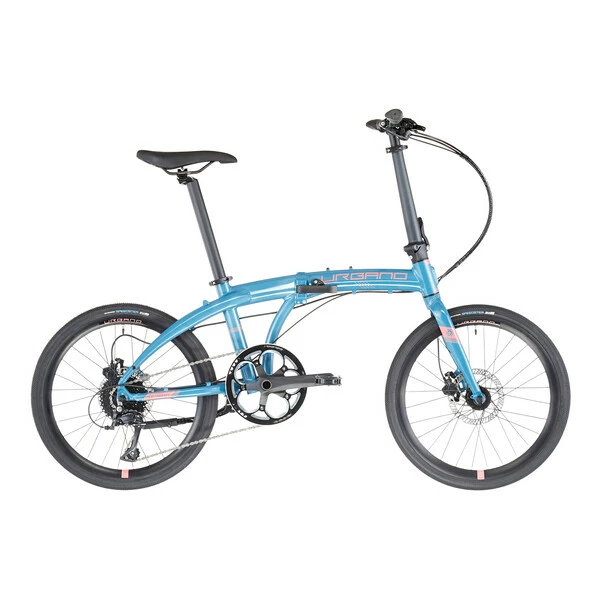 Vélo Pliant POLYGON URBANO 5 20" Bleu 2023 3 Vélo Pliant POLYGON URBANO 5 20" Bleu 2023
