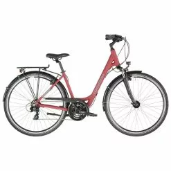 Vélo De Randonnée WINORA DOMINGO 21 WAVE Rouge 2023